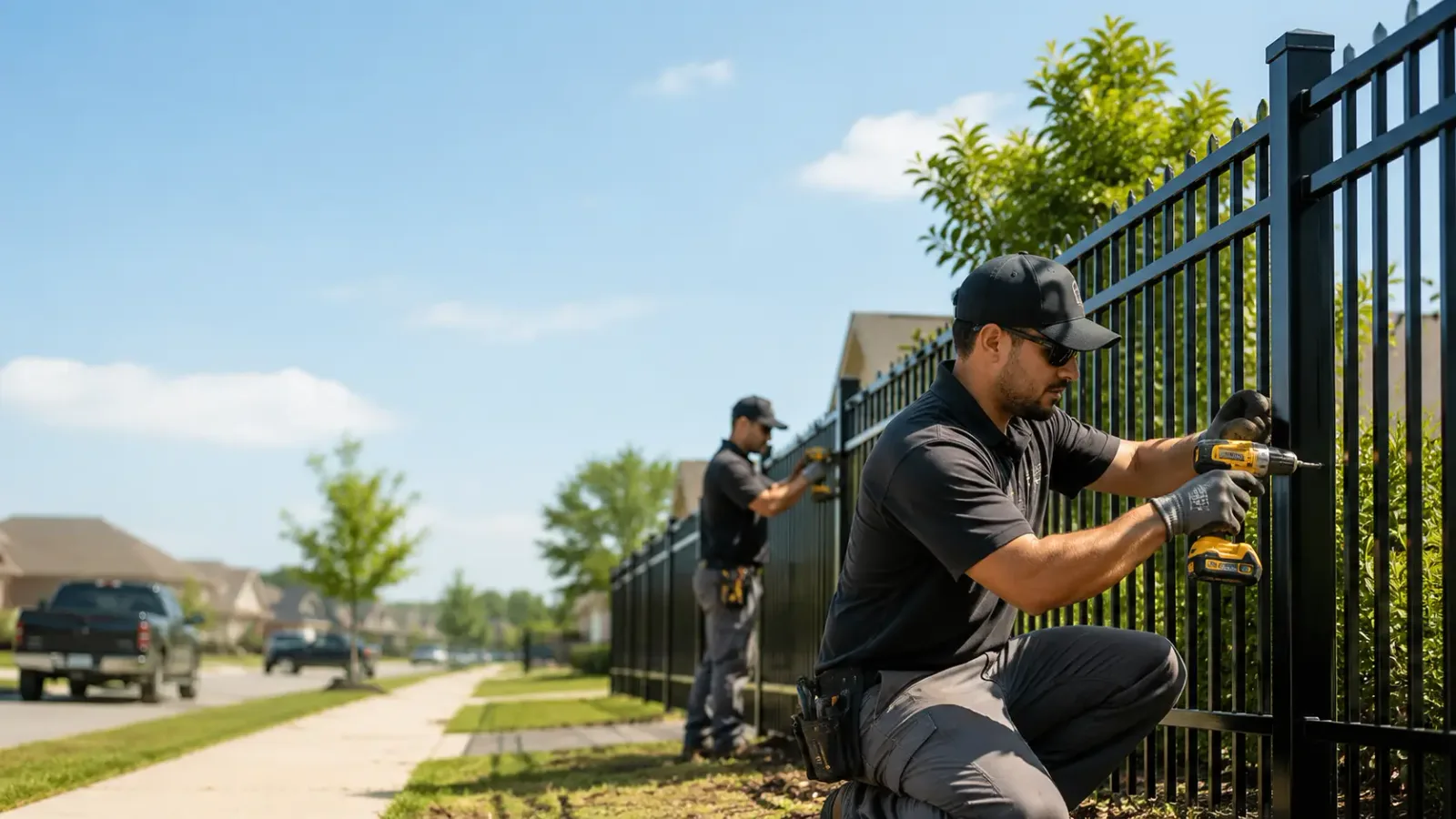 Metal Fence Installation in Alamo, GA